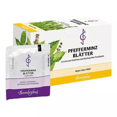 PFEFFERMINZBLÄTTER Te-filterpose, 20X1,5 g