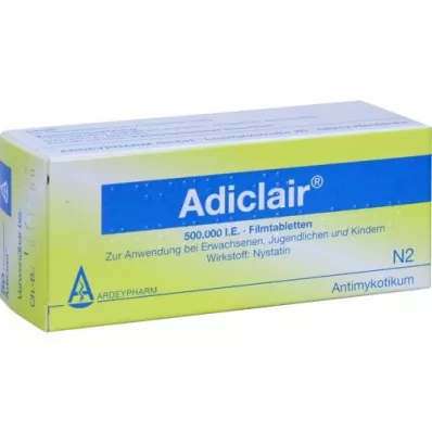 ADICLAIR Filmdrasjerte tabletter, 50 stk