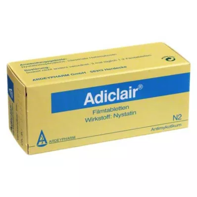 ADICLAIR Filmdrasjerte tabletter, 50 stk