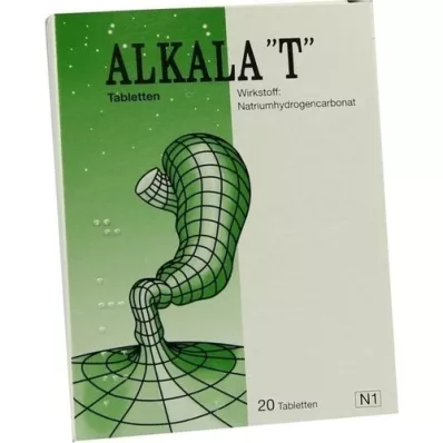 ALKALA T-tabletter, 20 stk