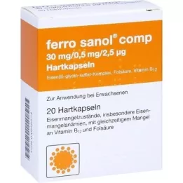 FERRO SANOL komp. Hard caps.w.msr.overz.pellets, 20 stk