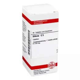 SILICEA C 5 tabletter, 80 stk