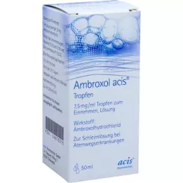 AMBROXOL acis-dråper, 50 ml