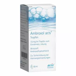 AMBROXOL acis-dråper, 50 ml