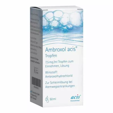 AMBROXOL acis-dråper, 50 ml