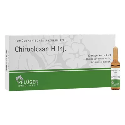 CHIROPLEXAN H injeksjonsampuller, 10X2 ml CHIROPLEXAN H injeksjonsampuller, 10X2 ml