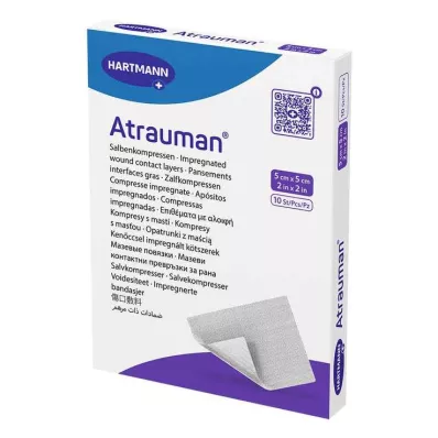 ATRAUMAN 5x5 cm sterile kompresser, 10 stk ATRAUMAN 5x5 cm sterile kompresser, 10 stk