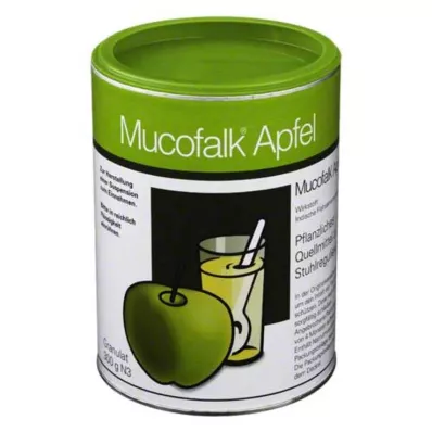 MUCOFALK Eplegranulat.til.tilberedning.av.en.suspensjonsboks, 300 g MUCOFALK Eplegranulat.til.tilberedning.av.en.suspensjonsboks, 300 g