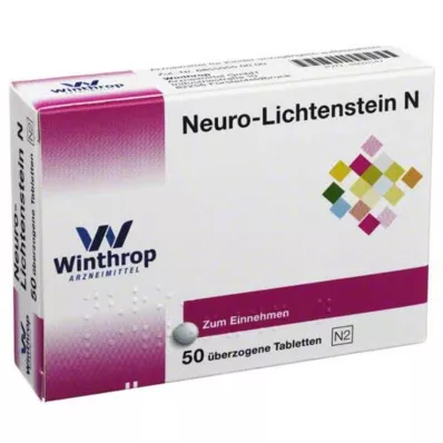 NEURO LICHTENSTEIN N Belagte tabletter, 50 stk NEURO LICHTENSTEIN N Belagte tabletter, 50 stk