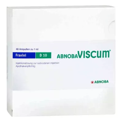 ABNOBAVISCUM Fraxini D 10 ampuller, 48 stk