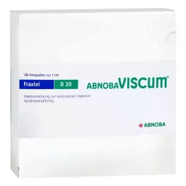 ABNOBAVISCUM Fraxini D 20 ampuller, 48 stk