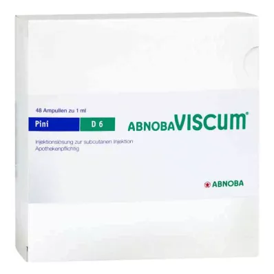 ABNOBAVISCUM Pini D 6 ampuller, 48 stk