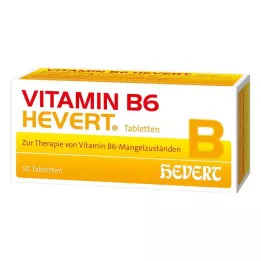 VITAMIN B6 HEVERT tabletter, 50 stk