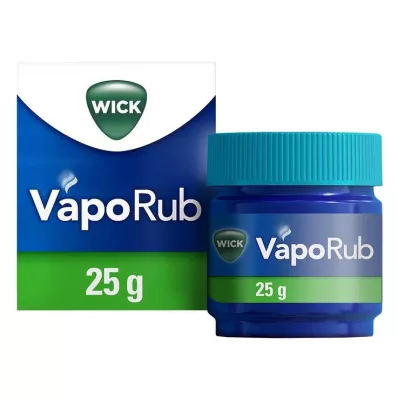 WICK VapoRub forkjølelsessalve, 25 g WICK VapoRub forkjølelsessalve, 25 g