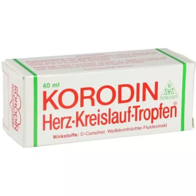 KORODIN Kardiovaskulære orale dråper, 40 ml