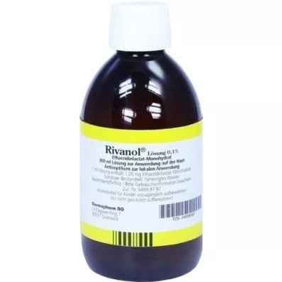 RIVANOL Løsning 0,1 %, 300 ml