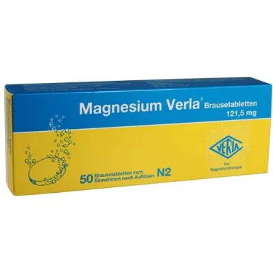 MAGNESIUM VERLA Brusetabletter, 50 stk