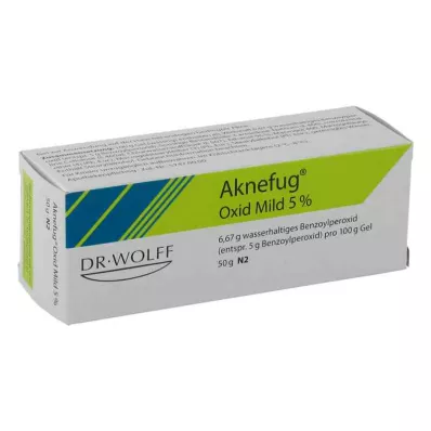 AKNEFUG oksid mild 5% gel, 50 g AKNEFUG oksid mild 5% gel, 50 g