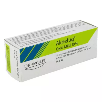 AKNEFUG oksid mild 10% gel, 50 g AKNEFUG oksid mild 10% gel, 50 g