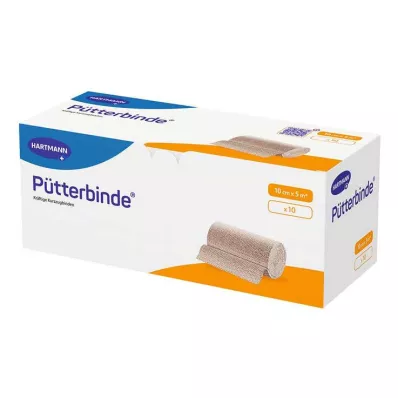 PÜTTER Bandasje 10 cmx5 m, 10 stk PÜTTER Bandasje 10 cmx5 m, 10 stk