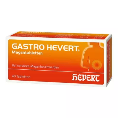 GASTRO-HEVERT Magetabletter, 40 stk GASTRO-HEVERT Magetabletter, 40 stk