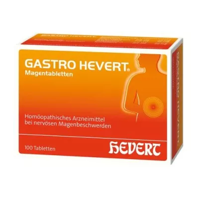 GASTRO-HEVERT Magetabletter, 100 stk