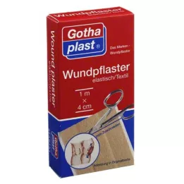 GOTHAPLAST Sårplaster.elastisk.4 cmx1 m kuttet, 1 stk