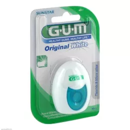 GUM Original White tanntråd, 30 m