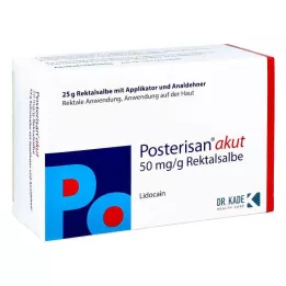 POSTERISAN Akutsalve med analdilatator, 25 g
