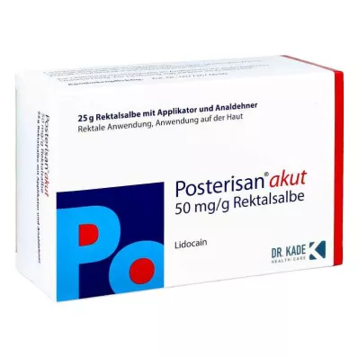 POSTERISAN Akutsalve med analdilatator, 25 g