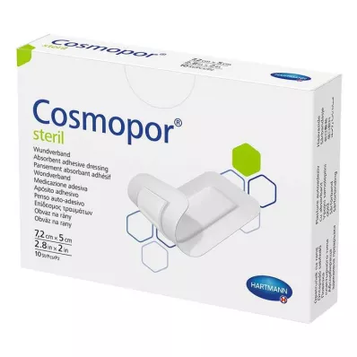 COSMOPOR steril sårbandasje 5x7,2 cm, 10 stk COSMOPOR steril sårbandasje 5x7,2 cm, 10 stk