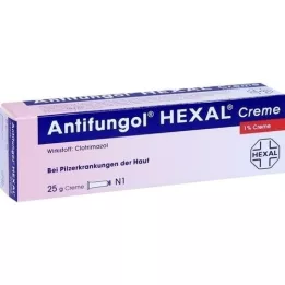 ANTIFUNGOL HEXAL Fløte, 25 g