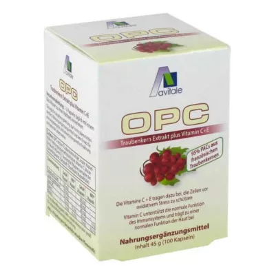OPC TRAUBENKERN Vegi-kapsler, 100 stk OPC TRAUBENKERN Vegi-kapsler, 100 stk