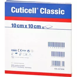 CUTICELL Klassisk sårbind 10x10 cm, 100 stk