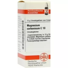 MAGNESIUM CARBONICUM C 10 globuler, 10 g