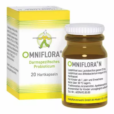OMNIFLORA N harde kapsler, 20 stk