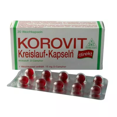 KOROVIT Sirkulasjonskapsler, 20 stk KOROVIT Sirkulasjonskapsler, 20 stk