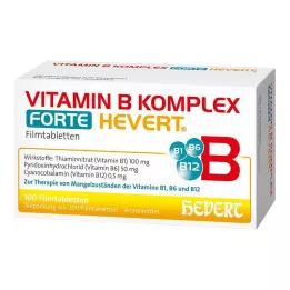 VITAMIN B KOMPLEX forte Hevert tabletter, 200 stk