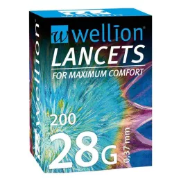 WELLION Lancetter 28 G, 200 stk