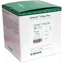 URIMED Tribag Plus Urine Leg Sleeve 500 ml 50 cm ster. 10 stk