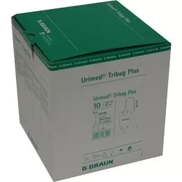URIMED Tribag Plus Urine Leg Sleeve 500 ml 80 cm lang, 10 stk