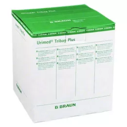 URIMED Tribag Plus Urine Leg Sleeve 500 ml 80 cm lang, 10 stk