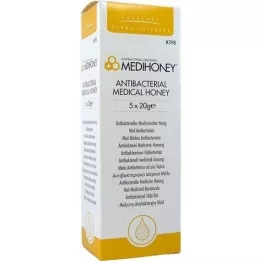 MEDIHONEY Antibakteriell, medisinsk honning, 5X20 g