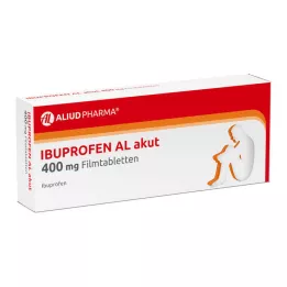 IBUPROFEN AL akutt 400 mg filmdrasjerte tabletter, 20 stk