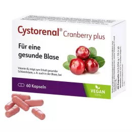 CYSTORENAL Tranebær pluss kapsler, 60 stk