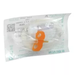 VENOFIX A Venepunksjonspinne 25 G 0,5 mm oransje, 1 stk