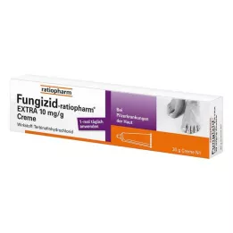 FUNGIZID-ratiopharm Ekstra krem, 30 g