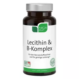 NICAPUR Lecitin B-kompleks kapsler, 60 kapsler