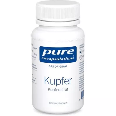 PURE ENCAPSULATIONS Kobber Kobbercitratkapsler, 60 kapsler