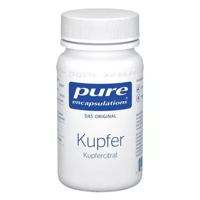 PURE ENCAPSULATIONS Kobber Kobbercitratkapsler, 60 kapsler